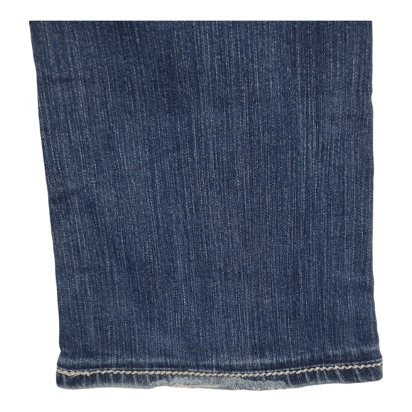 Miss Me Jeans JP5533B Boot Cut Size 28X28 DK 133 Cross Flap Pockets Low Rise - Picture 13 of 15